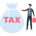 پیش‌نمایش فایل man-looking-at-tax-bag-9549013 از پک مالیات