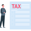 پیش‌نمایش فایل man-looking-at-tax-form-9548996 از پک مالیات