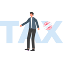 پیش‌نمایش فایل man-paid-tax-9548735 از پک مالیات
