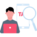پیش‌نمایش فایل man-paying-tax-online-9548758 از پک مالیات