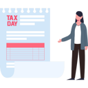 پیش‌نمایش فایل woman-looking-at-tax-sheet-9548753 از پک مالیات