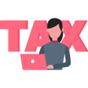 پیش‌نمایش فایل woman-working-on-taxes-9548764 از پک مالیات