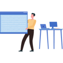 پیش‌نمایش فایل man-is-doing-binary-coding-9596537 از پک برنامه‌نویس