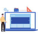 پیش‌نمایش فایل man-is-doing-website-programming-9596519 از پک برنامه‌نویس