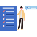 پیش‌نمایش فایل man-is-looking-at-the-checklist-9596506 از پک برنامه‌نویس