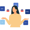 پیش‌نمایش فایل woman-is-a-programmer-9596492 از پک برنامه‌نویس