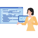 پیش‌نمایش فایل woman-is-doing-css-programming-9596554 از پک برنامه‌نویس