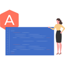 پیش‌نمایش فایل woman-is-programming-9596469 از پک برنامه‌نویس