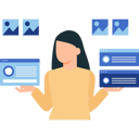 پیش‌نمایش فایل woman-is-programming-the-website-9596507 از پک برنامه‌نویس