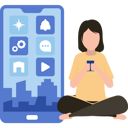 پیش‌نمایش فایل woman-is-using-a-mobile-phone-9596512 از پک برنامه‌نویس
