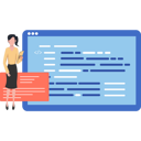 پیش‌نمایش فایل woman-is-working-on-coding-9596557 از پک برنامه‌نویس