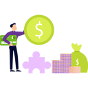 پیش‌نمایش فایل boy-is-holding-a-dollar-coin-9634620 از پک درآمد فعال و غیرفعال