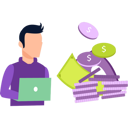 پیش‌نمایش فایل boy-is-working-on-business-income-9634546 از پک درآمد فعال و غیرفعال
