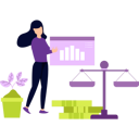 پیش‌نمایش فایل girl-carrying-a-business-graph-9634553 از پک درآمد فعال و غیرفعال