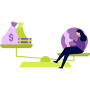 پیش‌نمایش فایل girl-is-on-the-income-scale-9634544 از پک درآمد فعال و غیرفعال