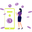 پیش‌نمایش فایل girl-is-uploading-coins-9634528 از پک درآمد فعال و غیرفعال