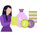 پیش‌نمایش فایل girl-is-working-on-business-income-9634545 از پک درآمد فعال و غیرفعال