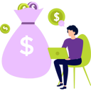 پیش‌نمایش فایل girl-is-working-on-her-laptop-9634558 از پک درآمد فعال و غیرفعال