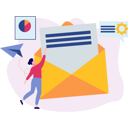 پیش‌نمایش فایل girl-reading-mail-9615844 از پک ارسال ایمیل