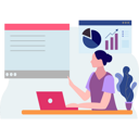 پیش‌نمایش فایل girl-working-on-chart-graph-9615728 از پک ارسال ایمیل