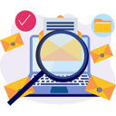 پیش‌نمایش فایل mail-sent-through-laptop-9615756 از پک ارسال ایمیل