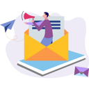 پیش‌نمایش فایل man-doing-email-marketing-9615727 از پک ارسال ایمیل