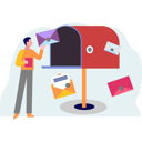 پیش‌نمایش فایل man-posting-mail-9615743 از پک ارسال ایمیل