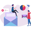 پیش‌نمایش فایل two-girls-talking-about-mail-9615873 از پک ارسال ایمیل