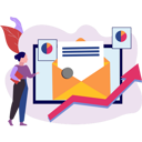 پیش‌نمایش فایل young-girl-looking-at-mail-graph-9615888 از پک ارسال ایمیل