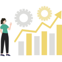 پیش‌نمایش فایل girl-looking-at-progress-of-graph-9624739 از پک اطلاعات