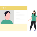 پیش‌نمایش فایل girl-looking-online-cv-9624747 از پک اطلاعات