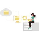 پیش‌نمایش فایل girl-working-on-her-laptop-9624780 از پک اطلاعات