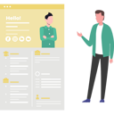 پیش‌نمایش فایل guy-talking-to-online-user-9624732 از پک اطلاعات