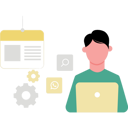 پیش‌نمایش فایل man-working-on-his-laptop-9624756 از پک اطلاعات
