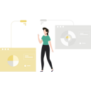 پیش‌نمایش فایل woman-working-on-chart-graph-9624758 از پک اطلاعات