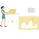پیش‌نمایش فایل woman-working-on-graph-9624759 از پک اطلاعات