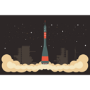پیش‌نمایش فایل spaceship-in-space-9663817 از پک پرتاب موشک