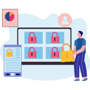پیش‌نمایش فایل folder-data-is-protected-9674016 از پک امنیت داده
