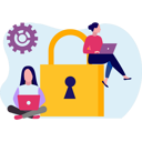 پیش‌نمایش فایل girl-are-working-on-their-laptops-9673973 از پک امنیت داده