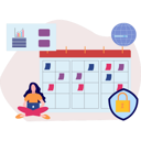 پیش‌نمایش فایل girl-making-schedule-on-laptop-9674054 از پک امنیت داده