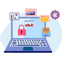پیش‌نمایش فایل laptop-data-is-password-protected-9673965 از پک امنیت داده
