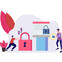 پیش‌نمایش فایل man-are-working-on-data-security-9674010 از پک امنیت داده
