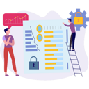 پیش‌نمایش فایل man-are-working-on-graph-9674026 از پک امنیت داده