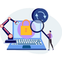 پیش‌نمایش فایل man-is-doing-data-research-9673969 از پک امنیت داده