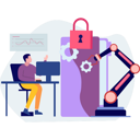 پیش‌نمایش فایل man-is-working-at-his-desk-9673982 از پک امنیت داده