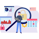 پیش‌نمایش فایل man-is-working-on-data-security-9674012 از پک امنیت داده