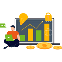 پیش‌نمایش فایل boy-has-a-business-graph-idea-9684639 از پک فناوری مالی