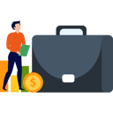 پیش‌نمایش فایل boy-is-standing-next-to-briefcase-9684509 از پک فناوری مالی