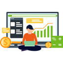 پیش‌نمایش فایل boy-is-working-on-business-accounting-9684634 از پک فناوری مالی