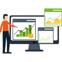 پیش‌نمایش فایل boy-pointing-at-business-graph-9684531 از پک فناوری مالی
